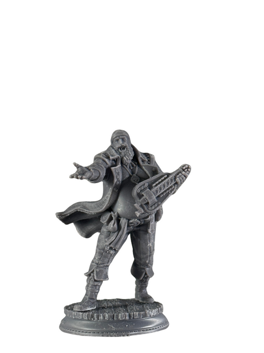 Humain pirate barde - imprimé 32mm