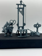 Bourreau et sa guillotine