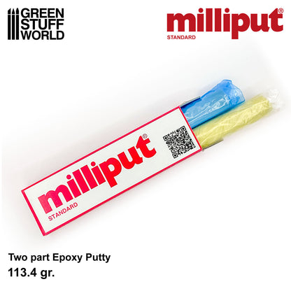 Pâte Milliput Standard (Jaune-Gris)