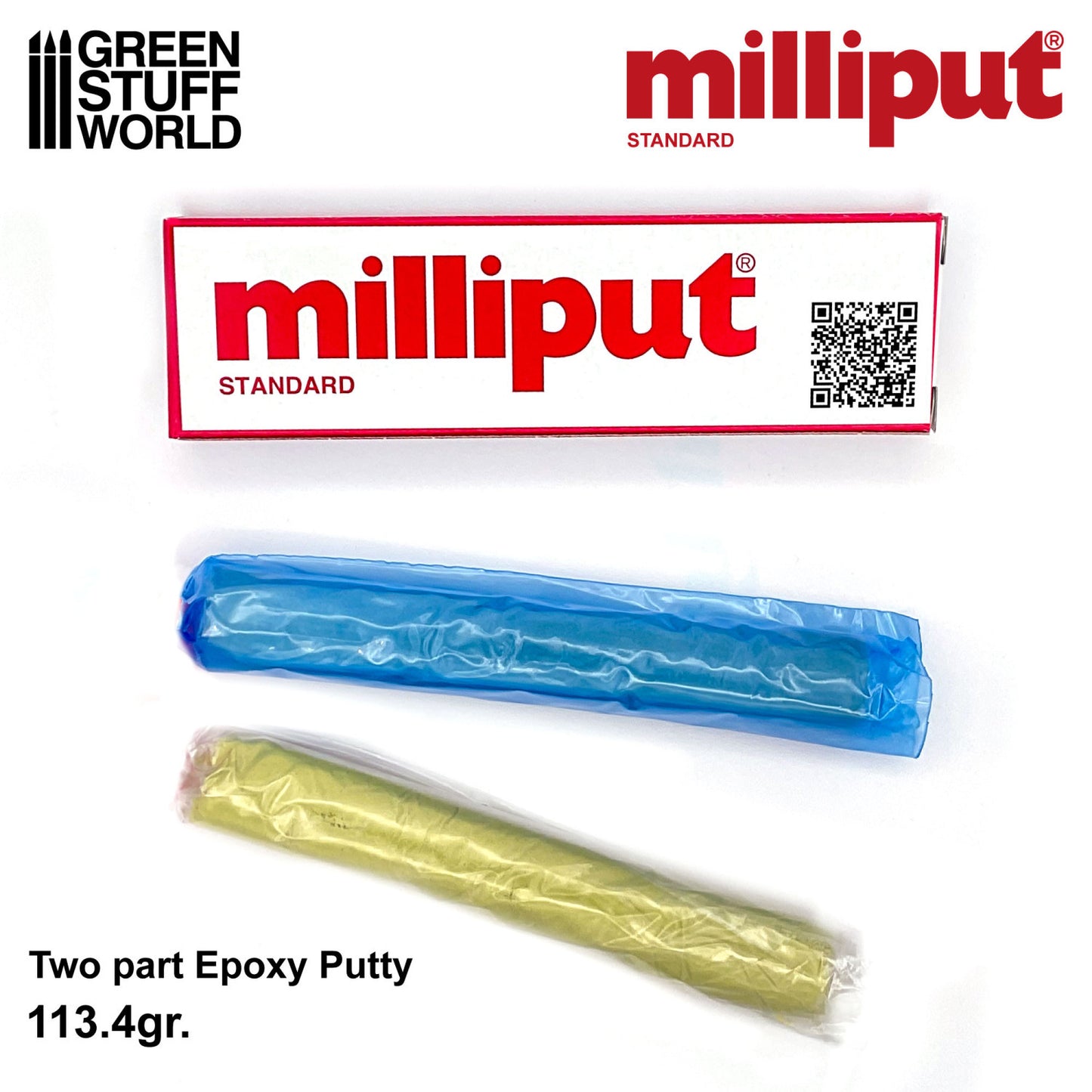 Pâte Milliput Standard (Jaune-Gris)