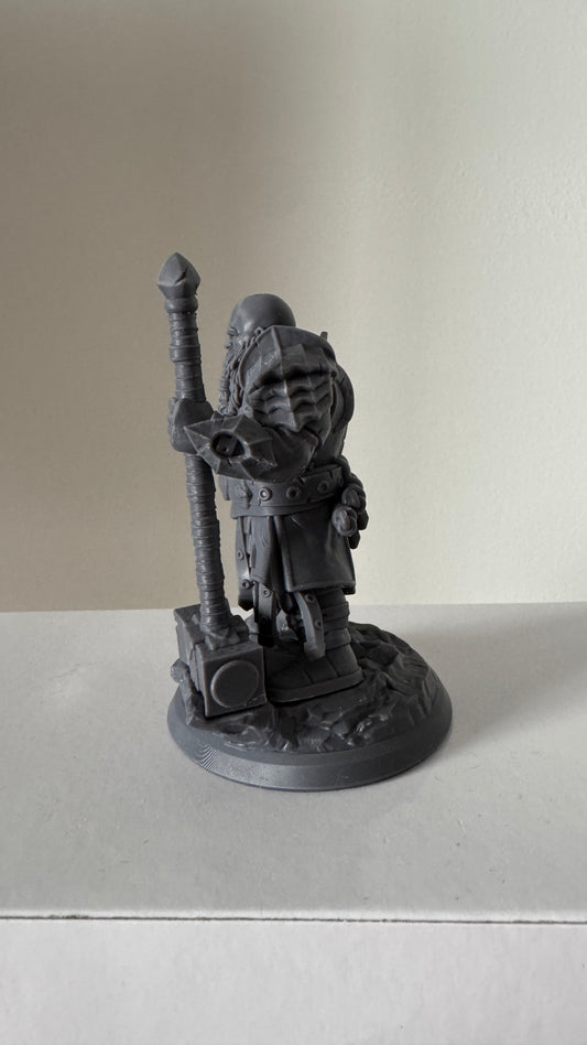 Guerrier Nain 75mm déjà monté