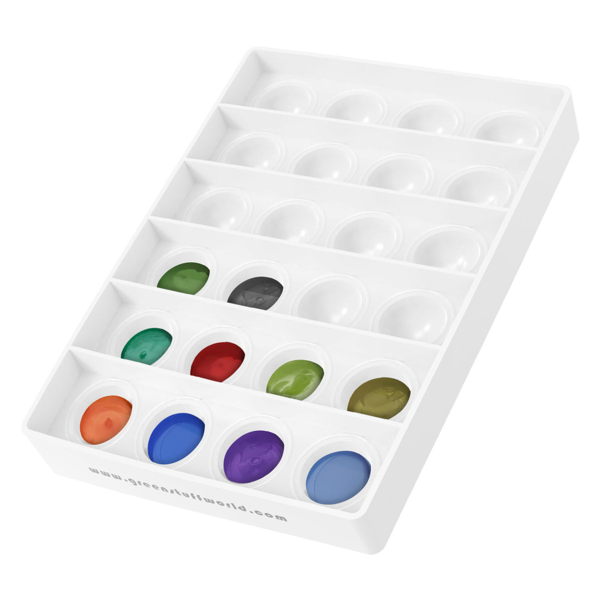 Palette de mélange Push-Pop