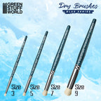 Pinceaux De Brossage BLEU SERIES - numéro 9