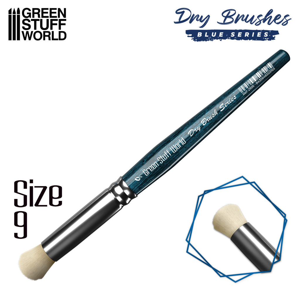 Pinceaux De Brossage BLEU SERIES - numéro 9