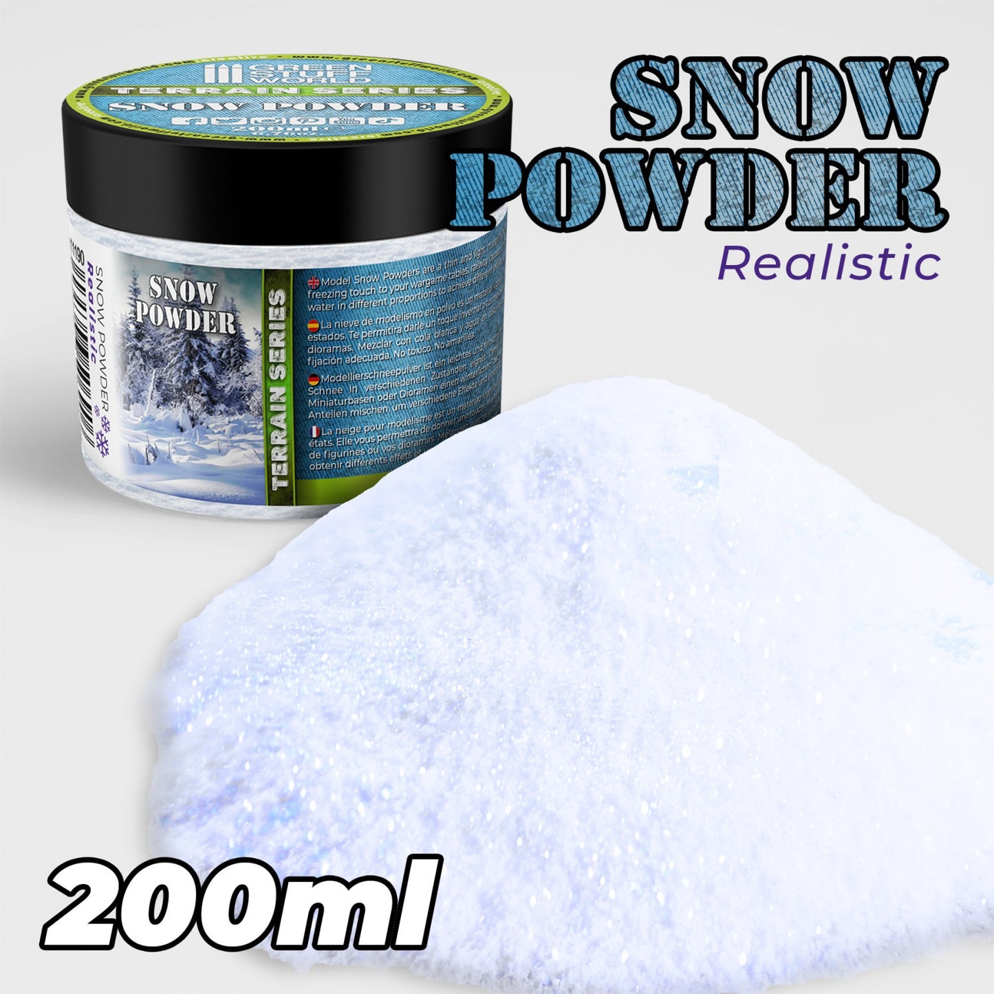 Poudre de neige Réaliste 200ml