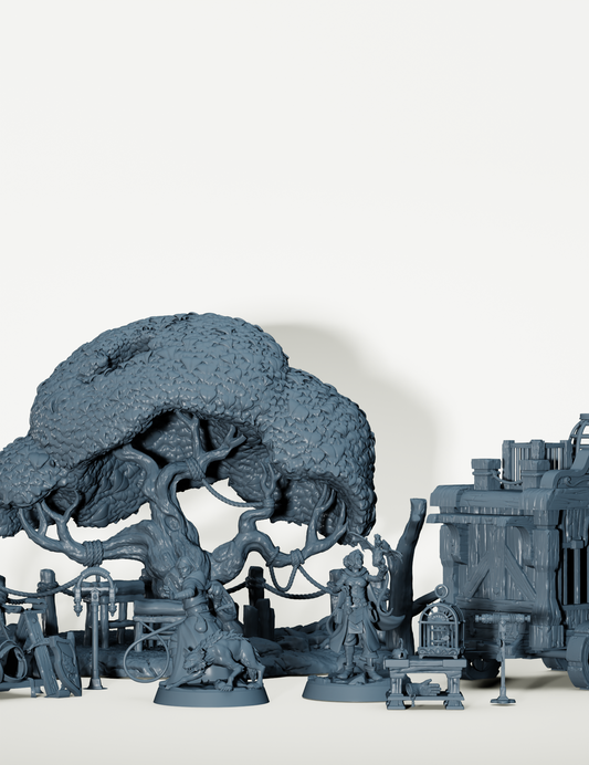 Set dompteur d'animaux et pnj