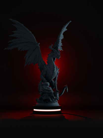 Dragon noir ancien
