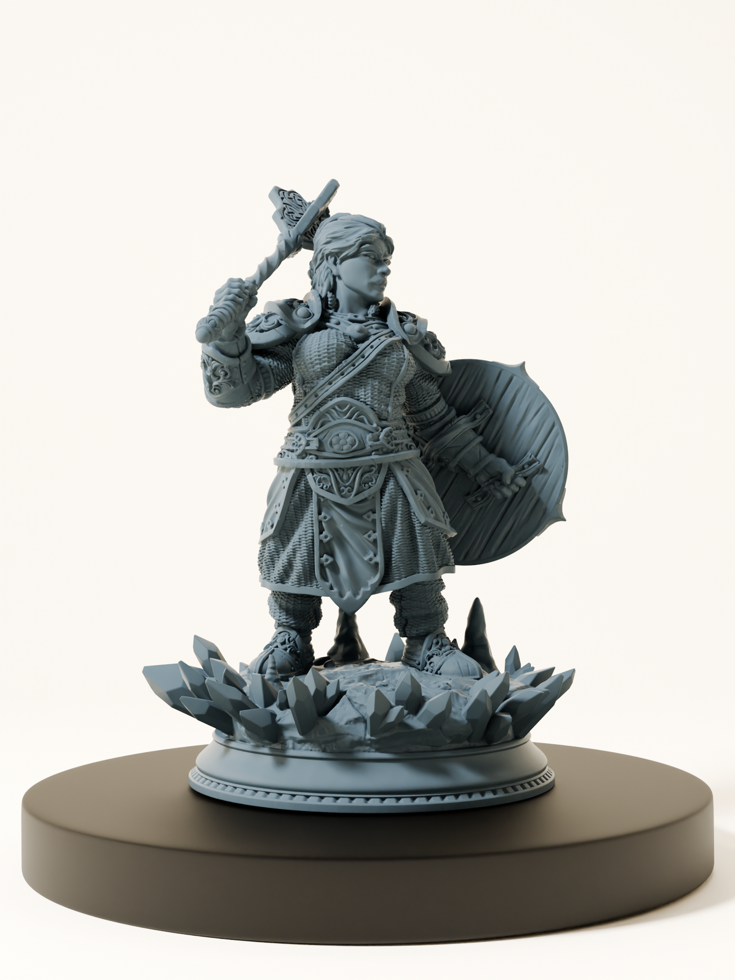 Prêtresse de combat naine