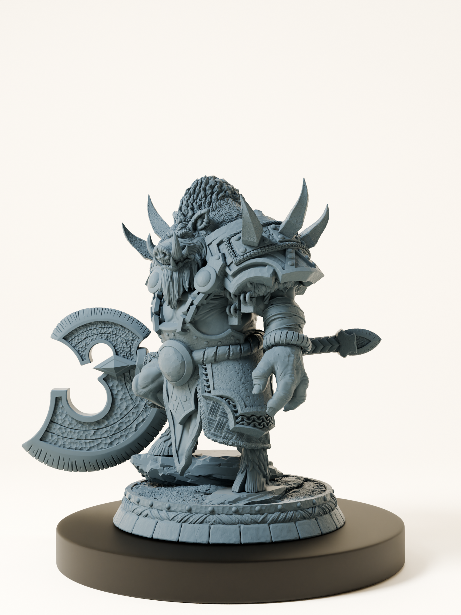 Set hommes sangliers