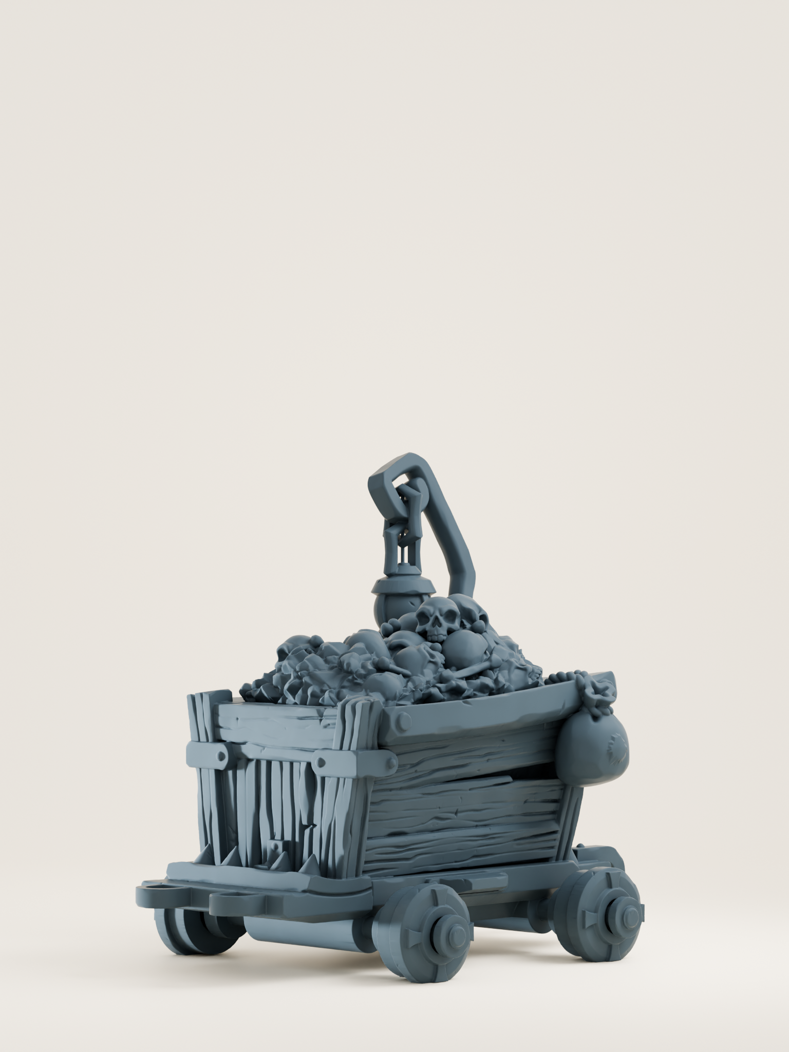 Tuiles Rails et chariots modulaires de mine