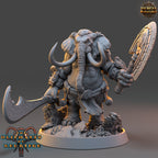Set éléphant folk