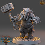Set éléphant folk