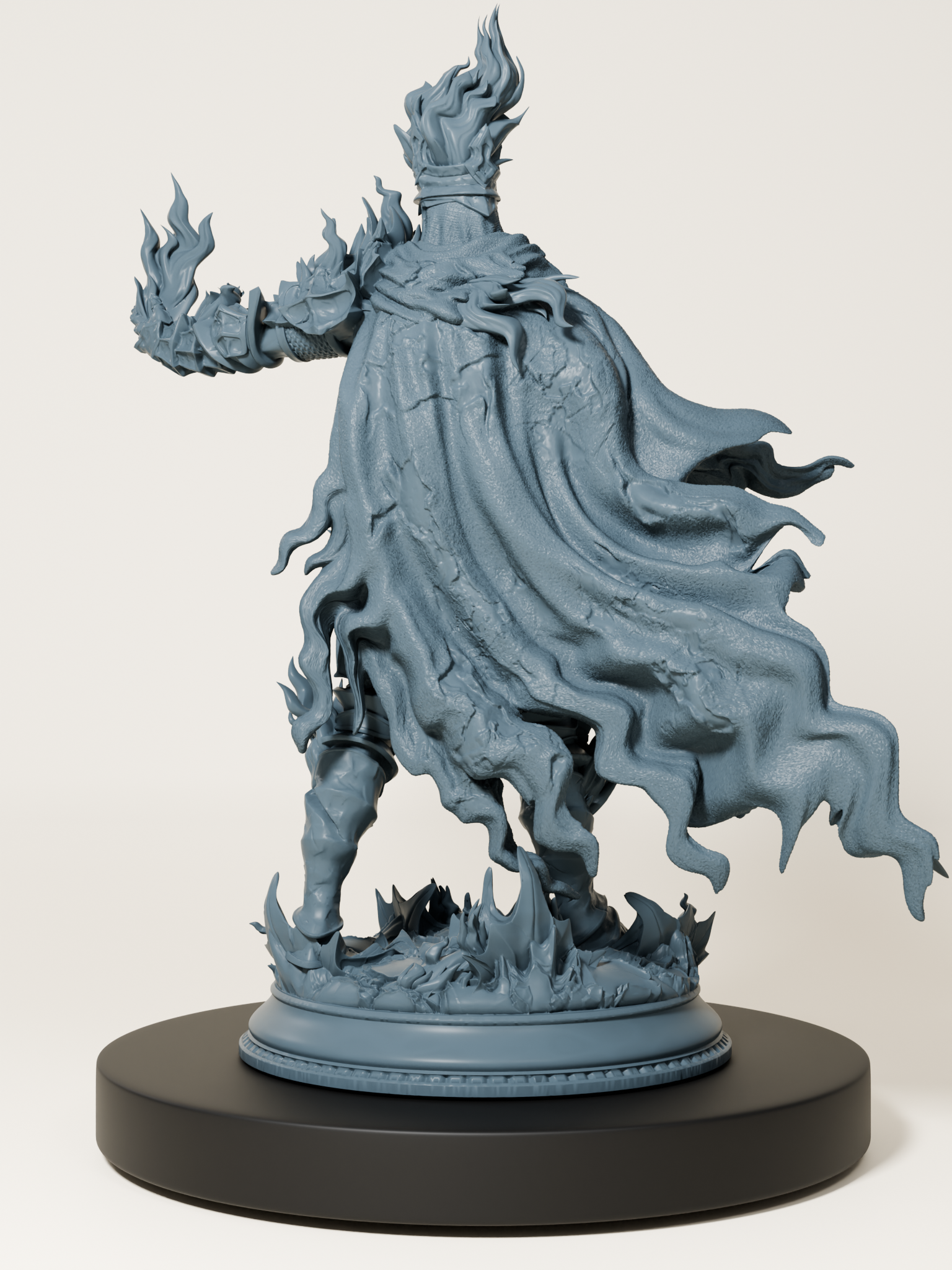 Chevalier en flamme