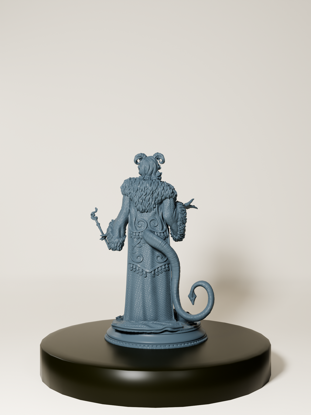 Figurine de Nosmeni enchanteresse rebelle, personnage de jeu de rôle, miniature à peindre.