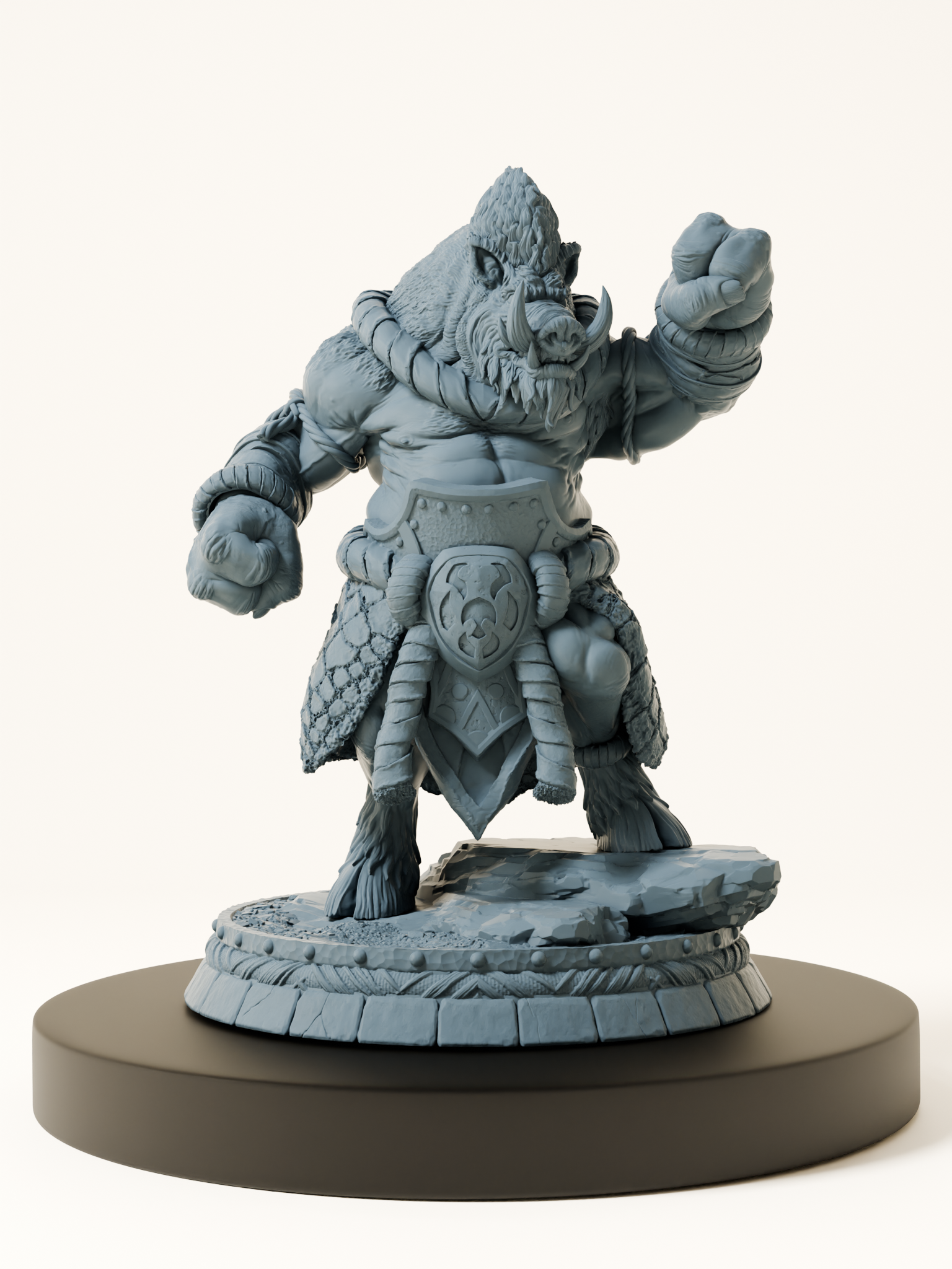 Set hommes sangliers