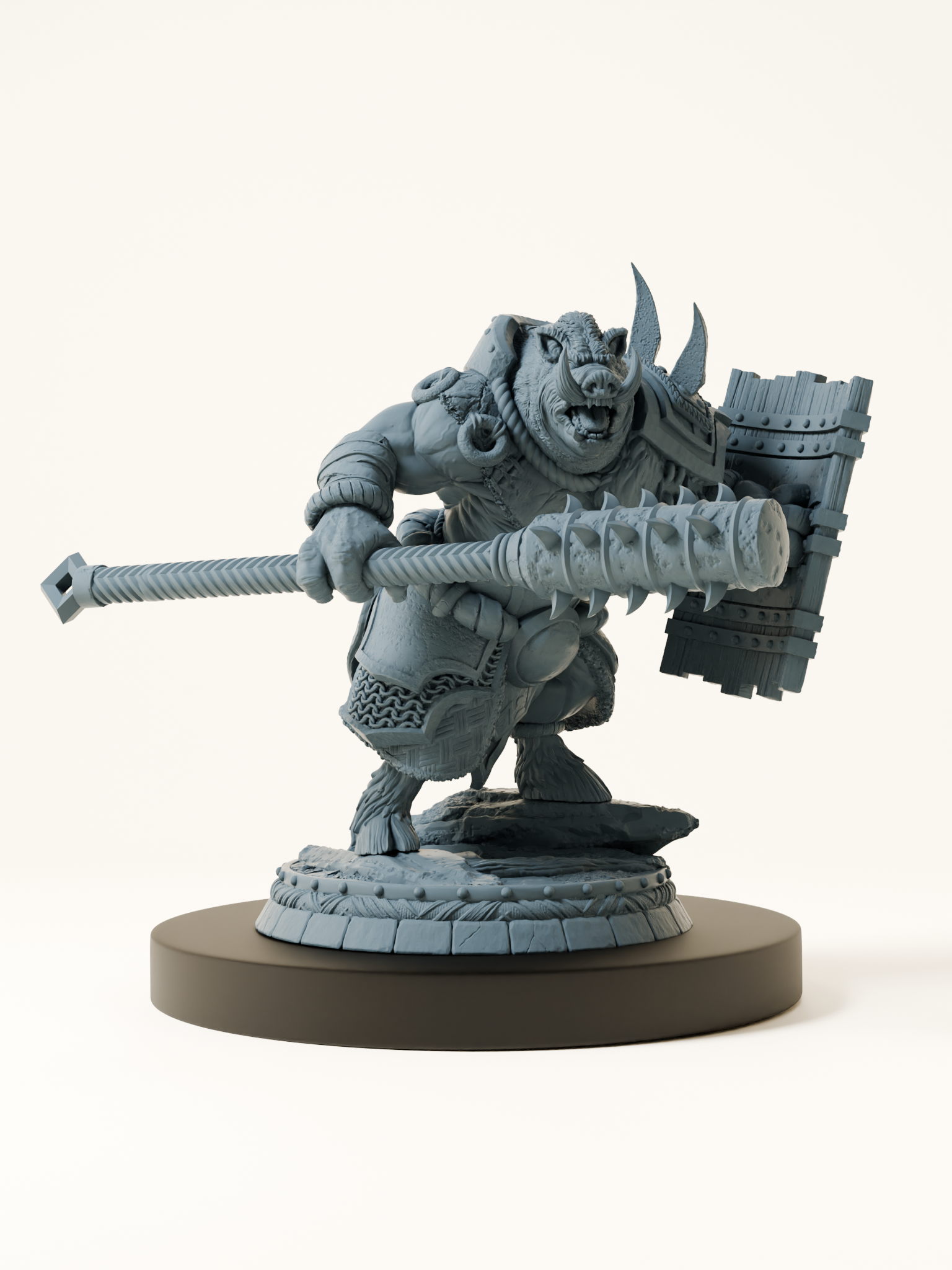 Set hommes sangliers