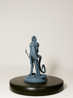 Figurine de Nosmeni enchanteresse rebelle, personnage de jeu de rôle, miniature à peindre.