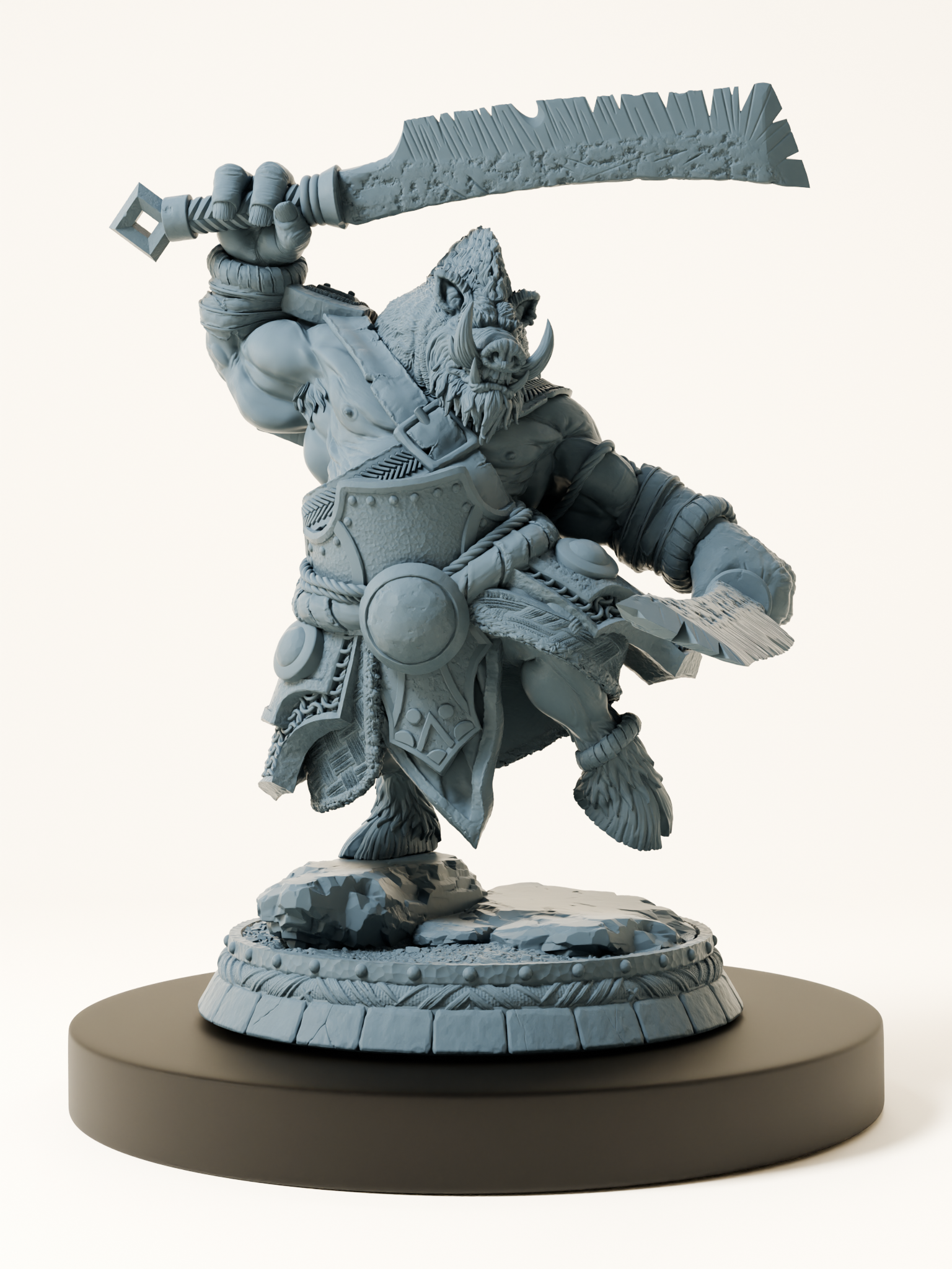 Set hommes sangliers