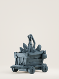 Tuiles Rails et chariots modulaires de mine
