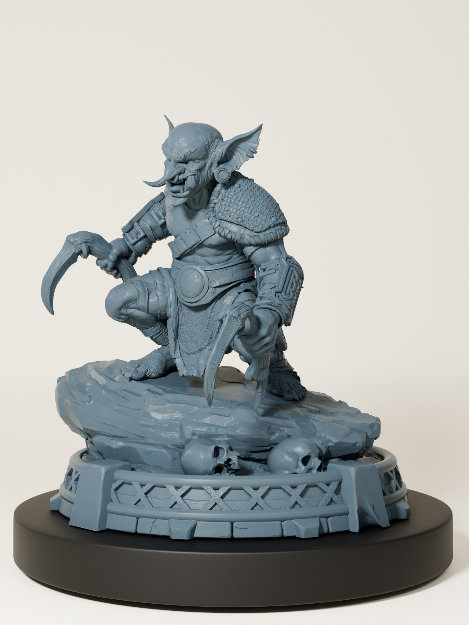 Set gobelins branche d'os
