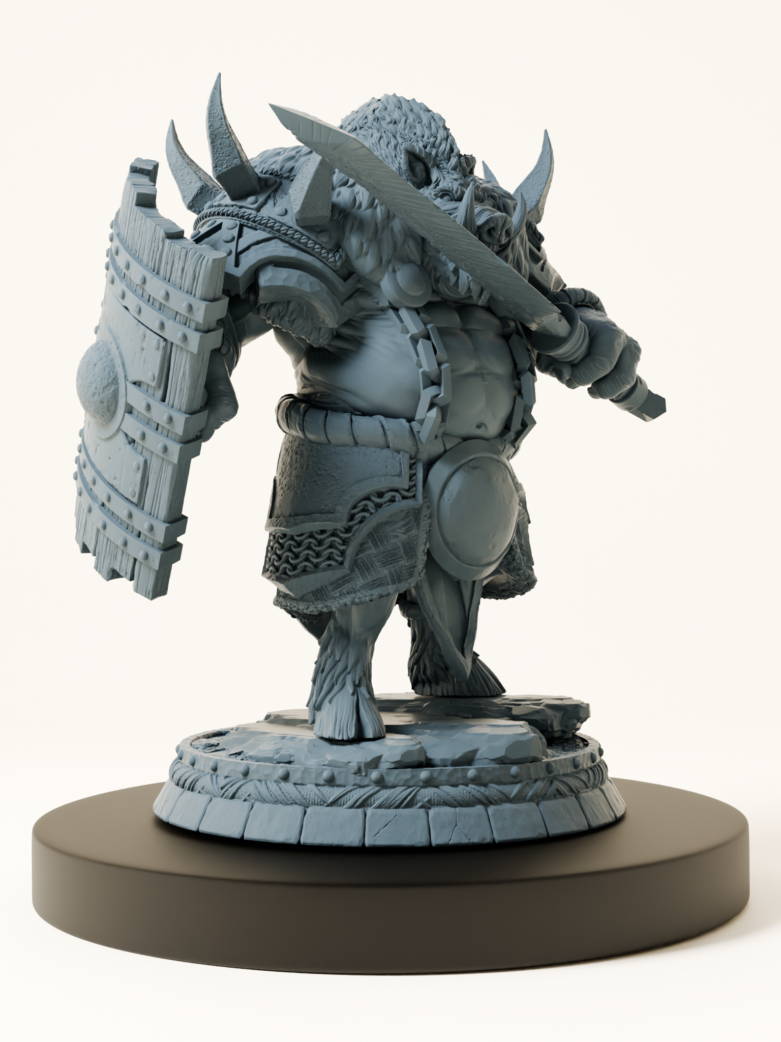 Set hommes sangliers