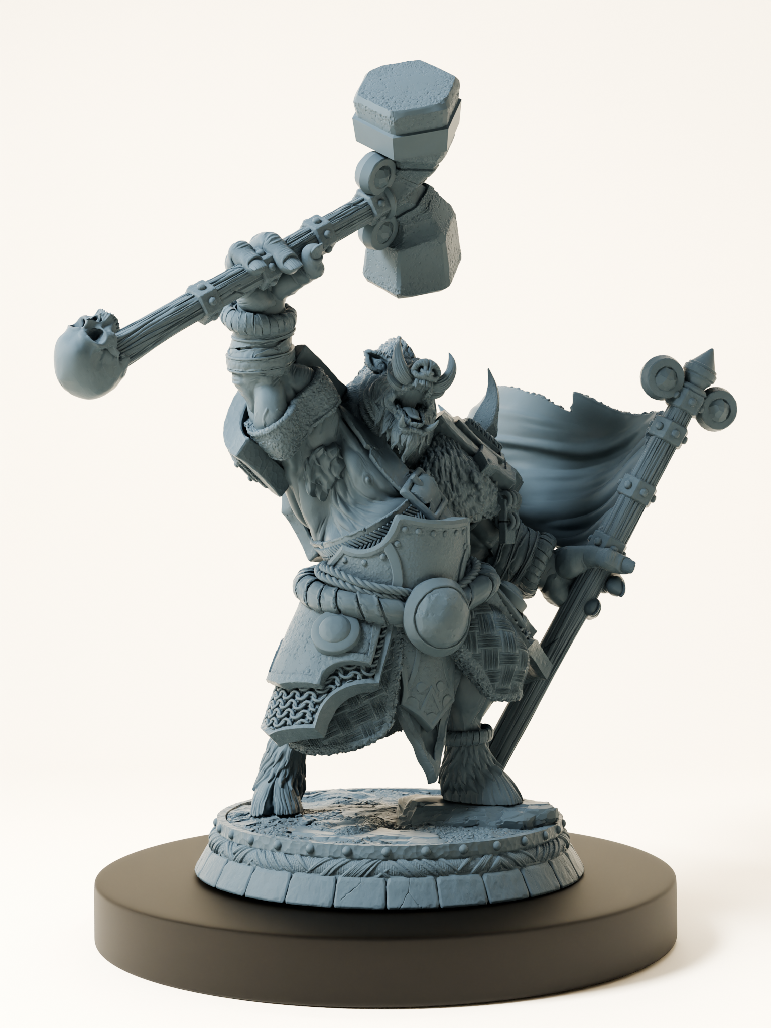 Set hommes sangliers