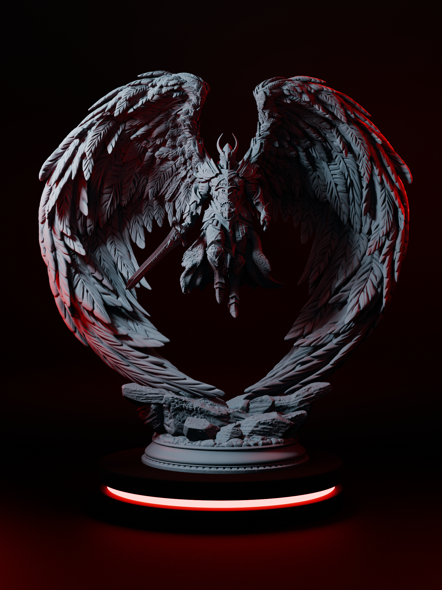 Ange champion céleste