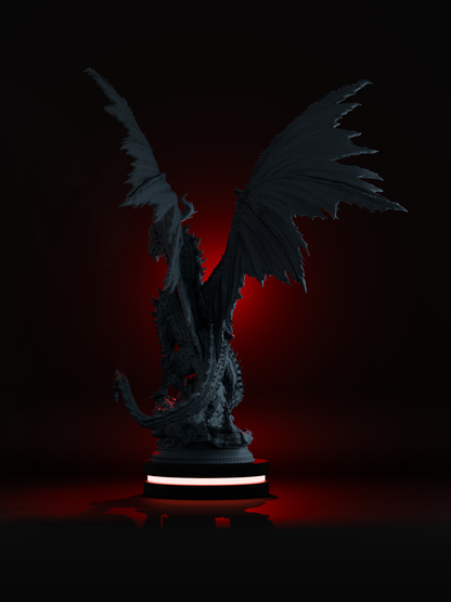Dragon noir ancien