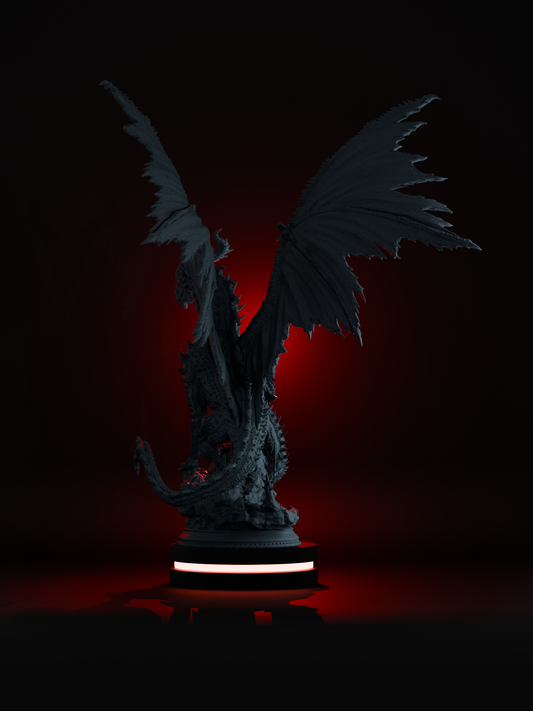 Dragon noir ancien