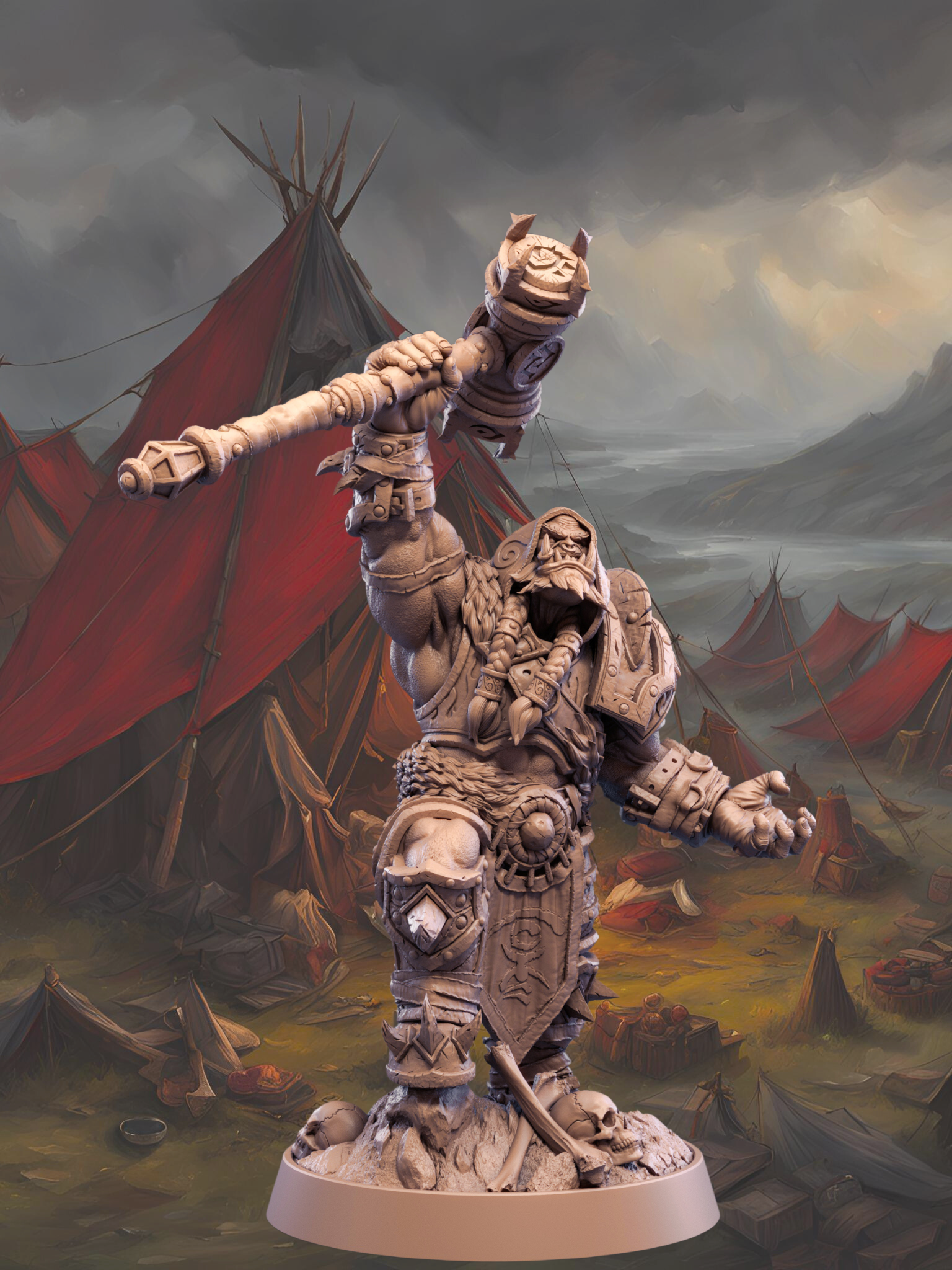 Set Orcs guerriers barbares