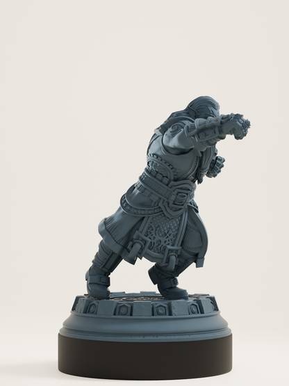 Nain pugiliste sombre