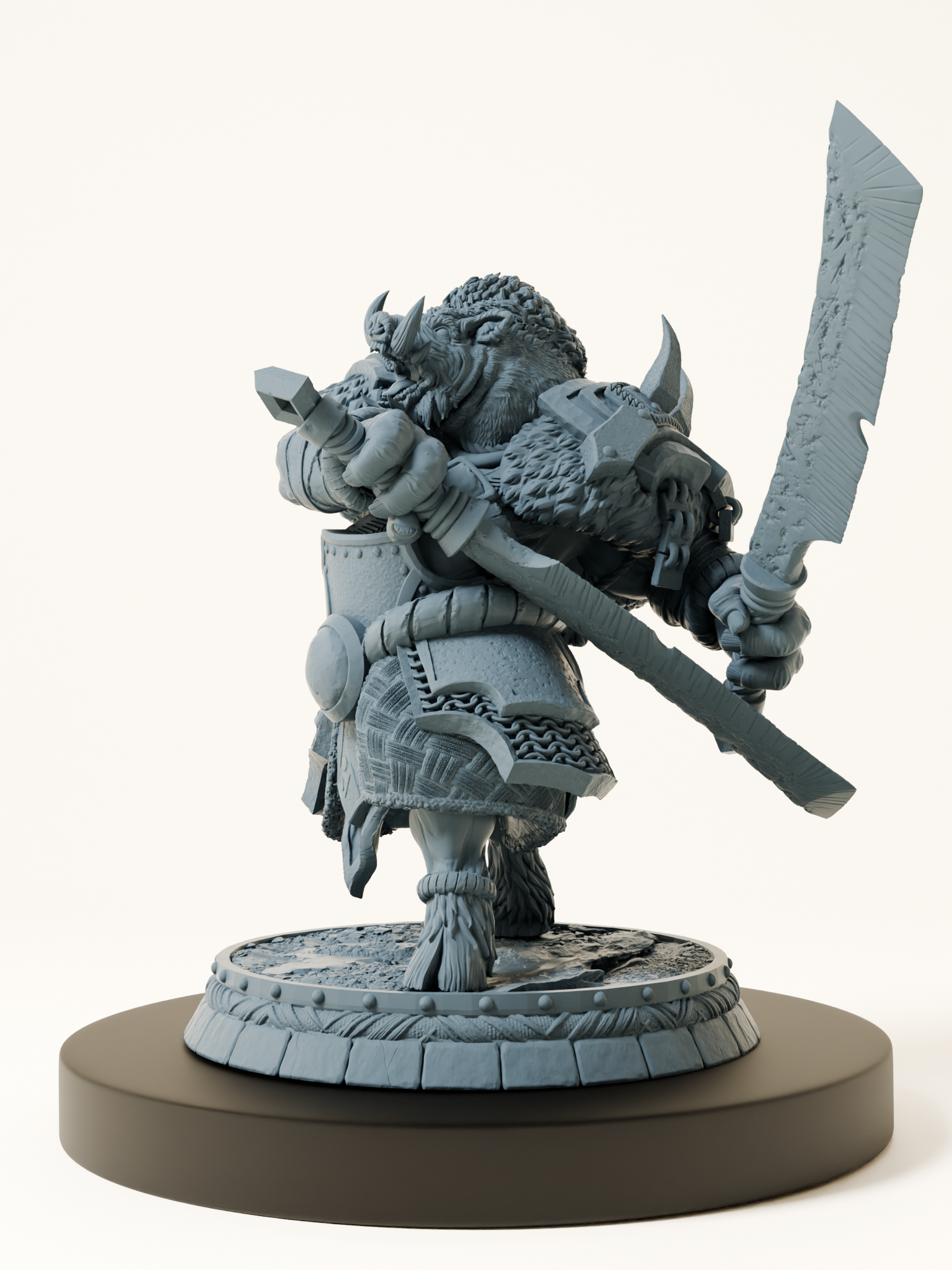 Set hommes sangliers