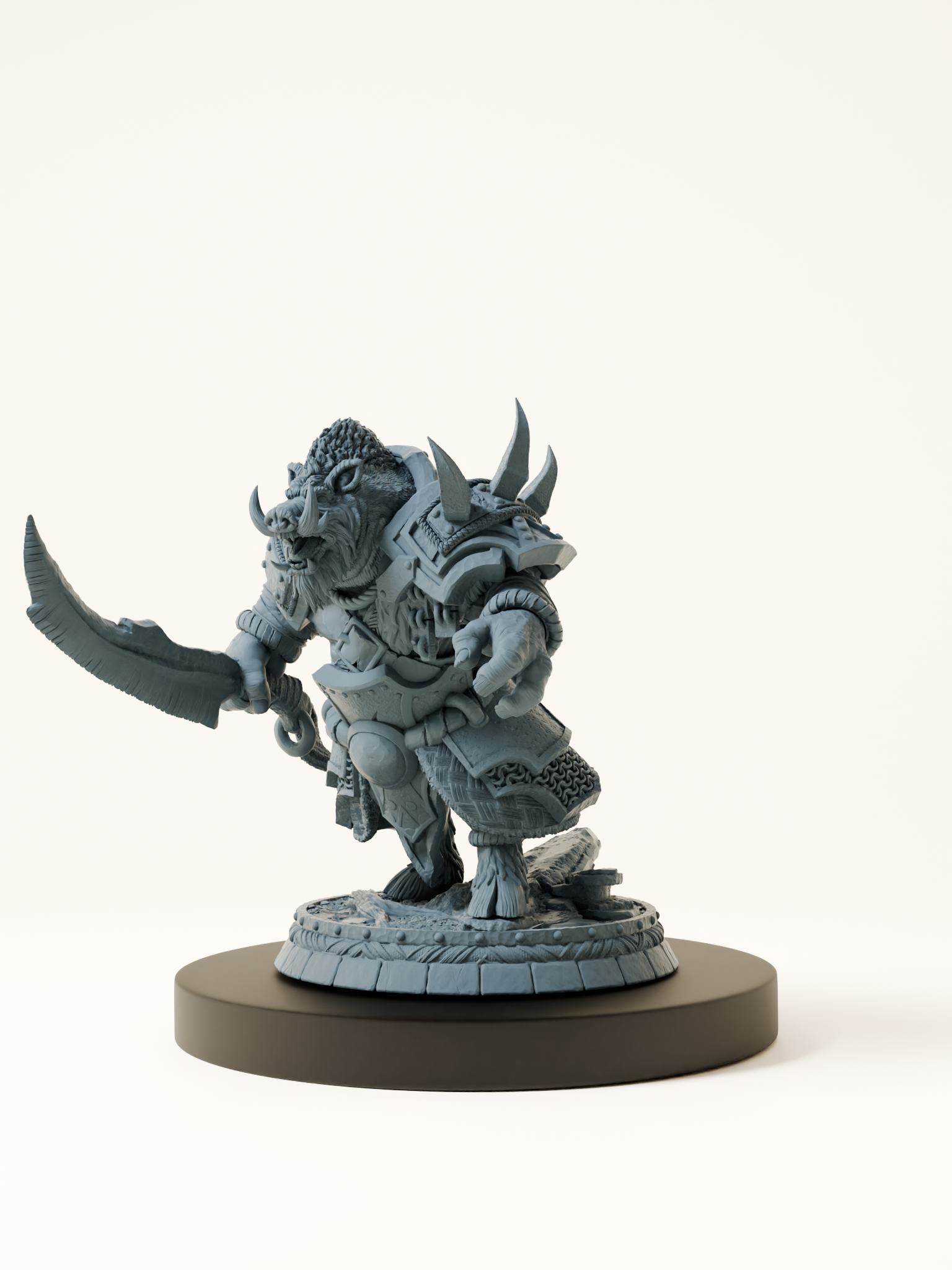 Set hommes sangliers