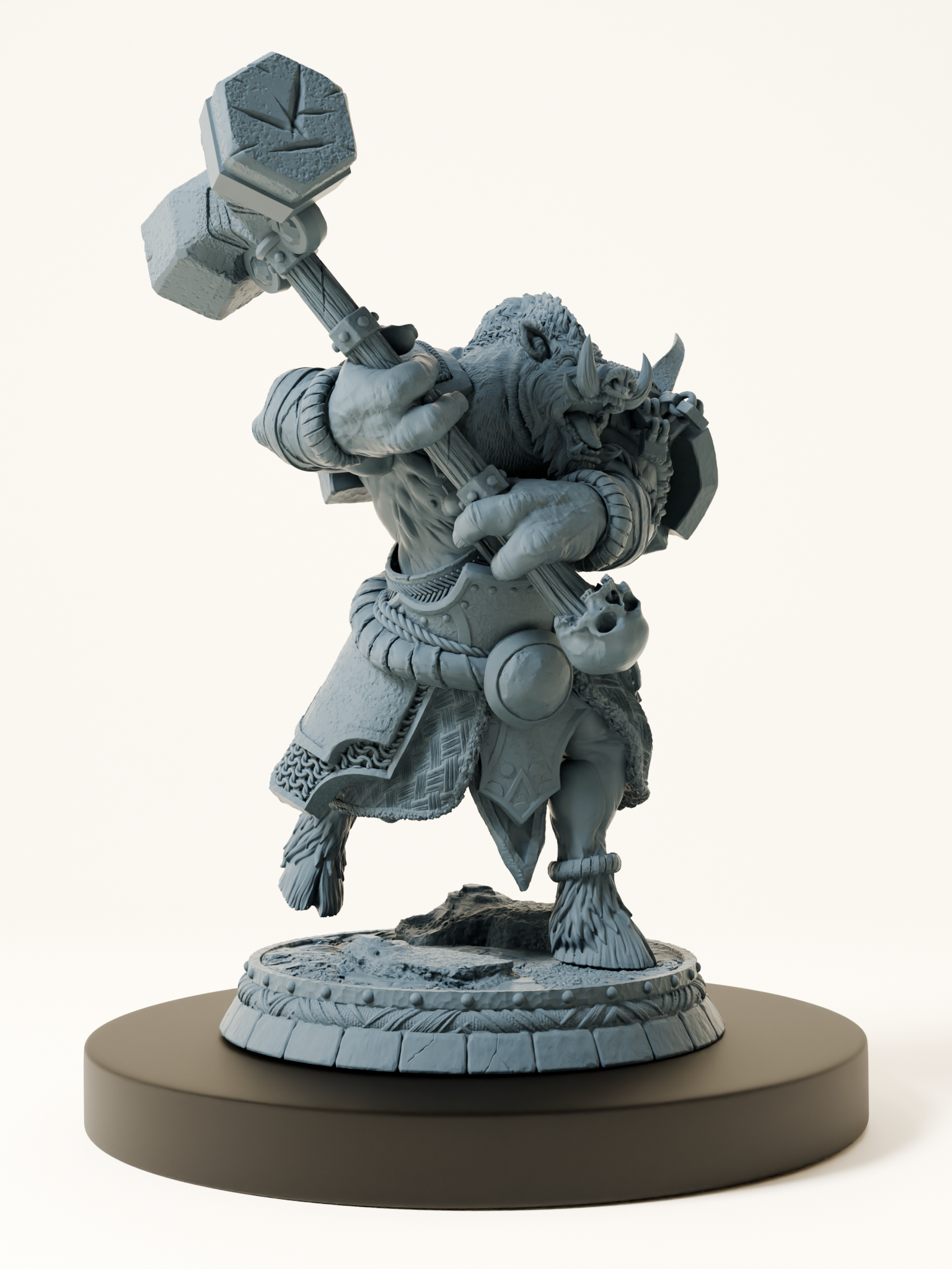 Set hommes sangliers