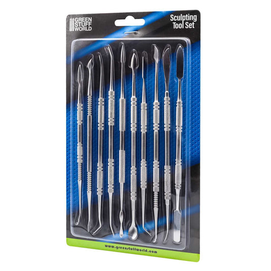 Kit de 10 outils de sculture en métal
