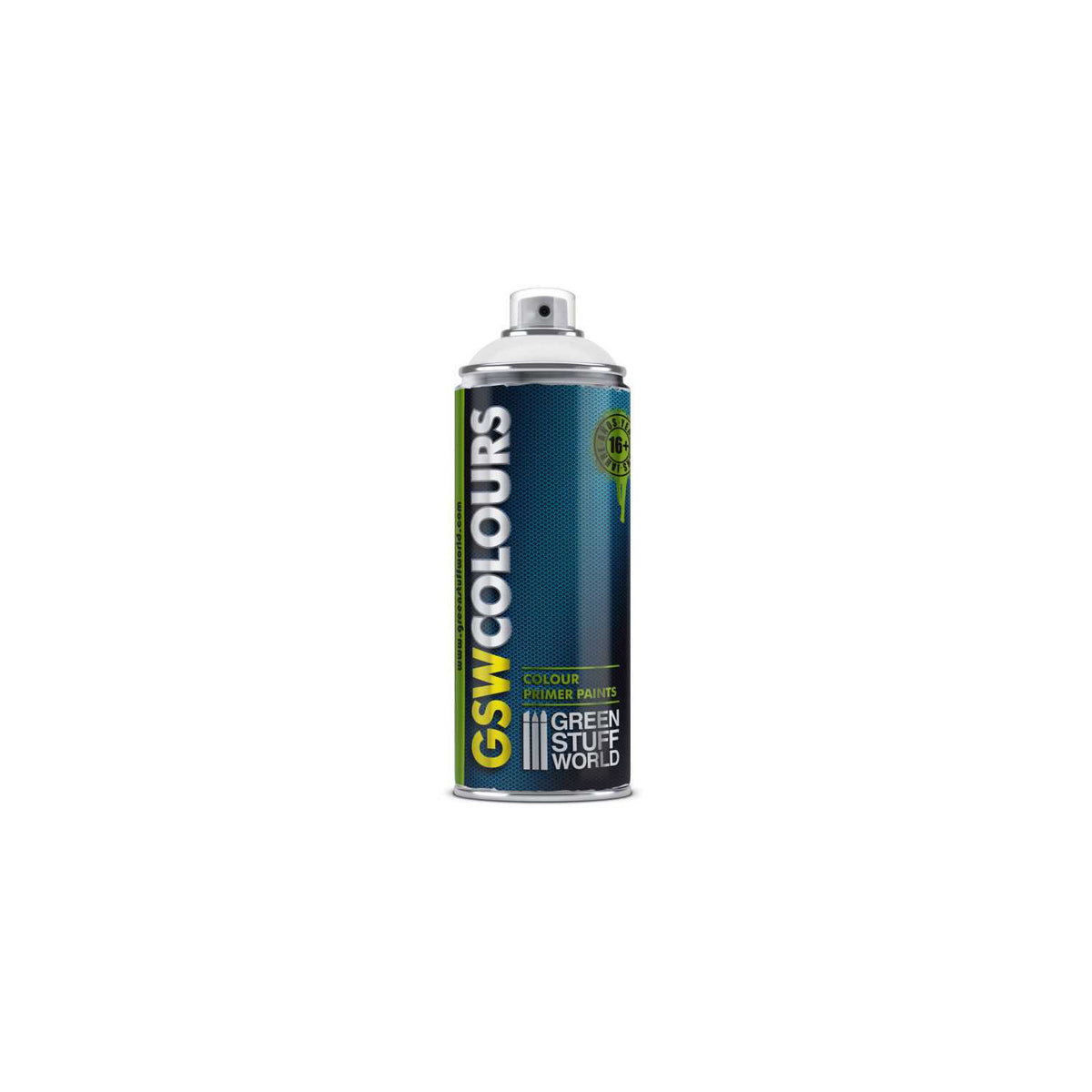 Spray d'Apprêt Blanc Mat 400ml (RAL 9016)