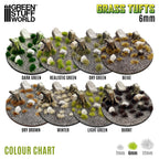 Touffes d'herbe - Tuft 6 mm - Vert Sec