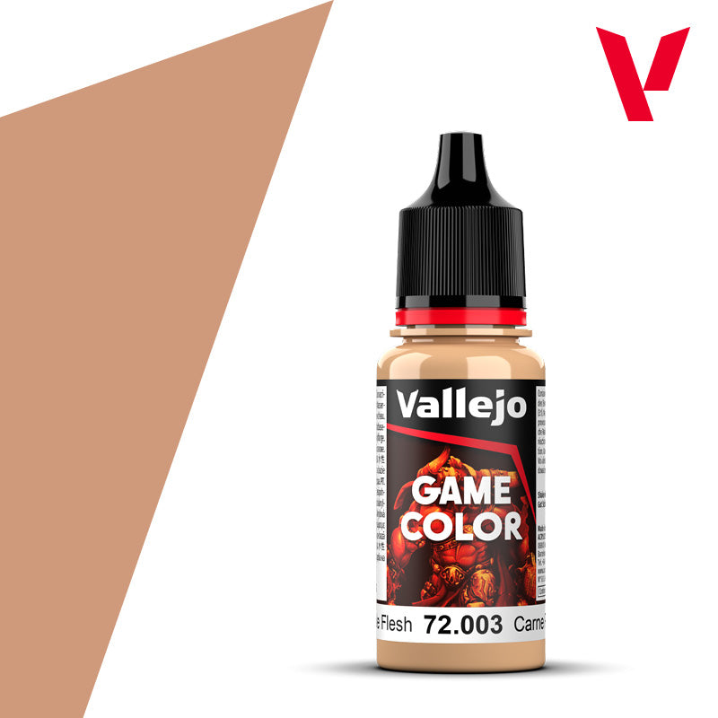 Pot de peinture Peinture Vallejo Game Color 72.003 Pale Flesh - Chair Pâle 18 ml