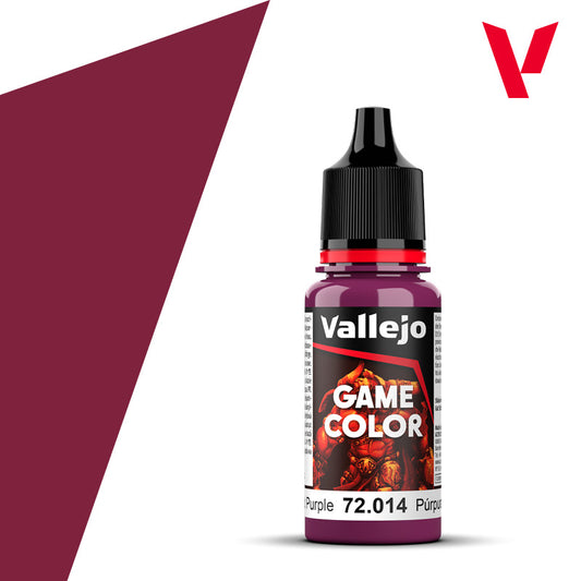 Pot de peinture Peinture Vallejo Game Color 72.014 Warlord Purple - Pourpre Violacé 18 ml