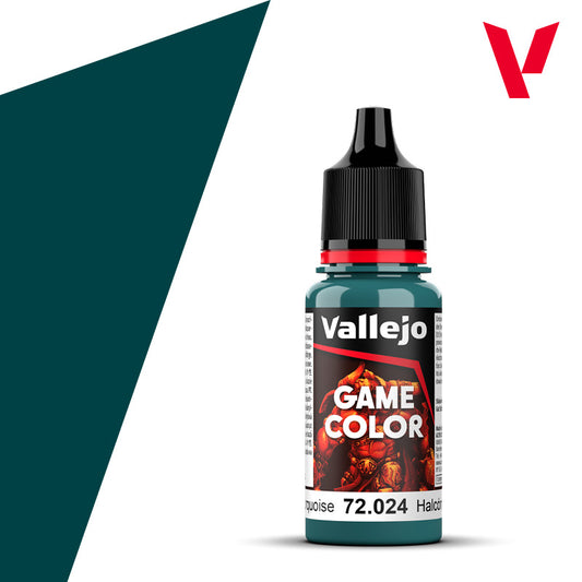 Pot de peinture Peinture Vallejo Game Color 72.024 Turquoise - Turquoise 18 ml
