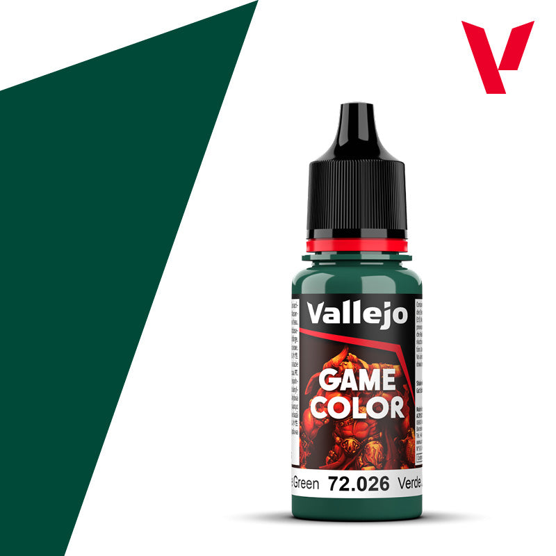 Pot de peinture Peinture Vallejo Game Color 72.026 Jade Green - Vert Jade 18 ml