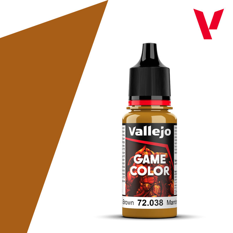 Pot de peinture Peinture Vallejo Game Color 72.038 Scrofulous Brown - Brun Pustule 18 ml