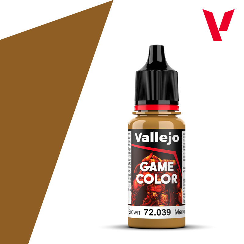 Pot de peinture Peinture Vallejo Game Color 72.039 Plague Brown - Brun Peste 18 ml