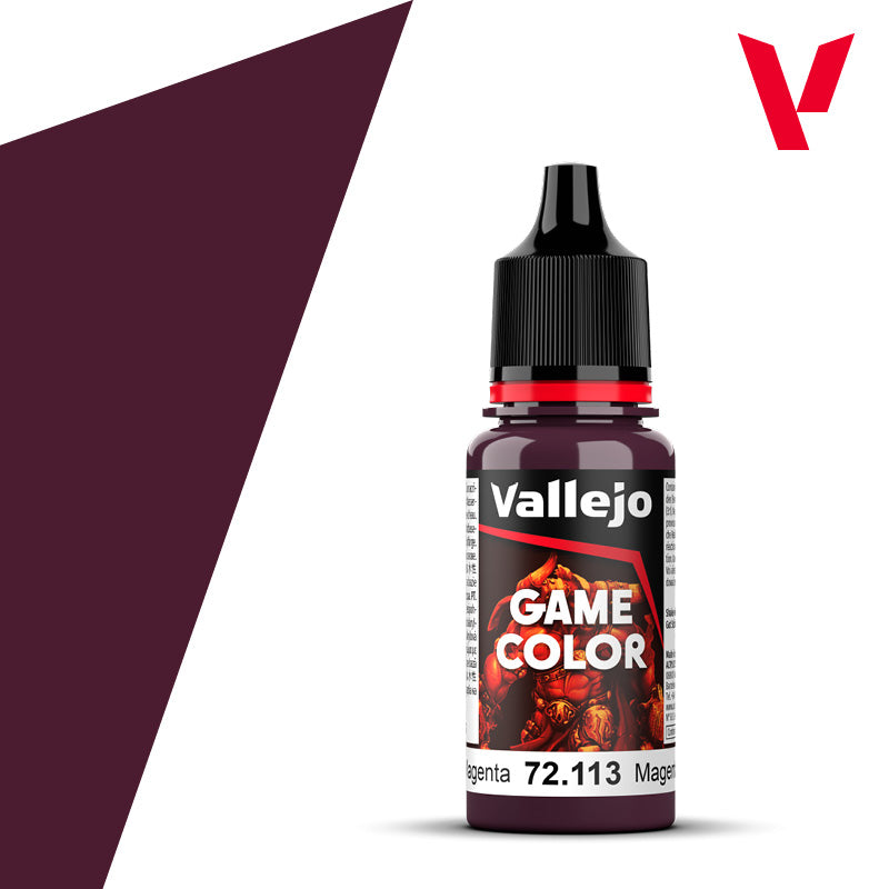 Pot de peinture Peinture Vallejo Game Color 72.113 Deep Magenta - Magenta Profond 18 ml