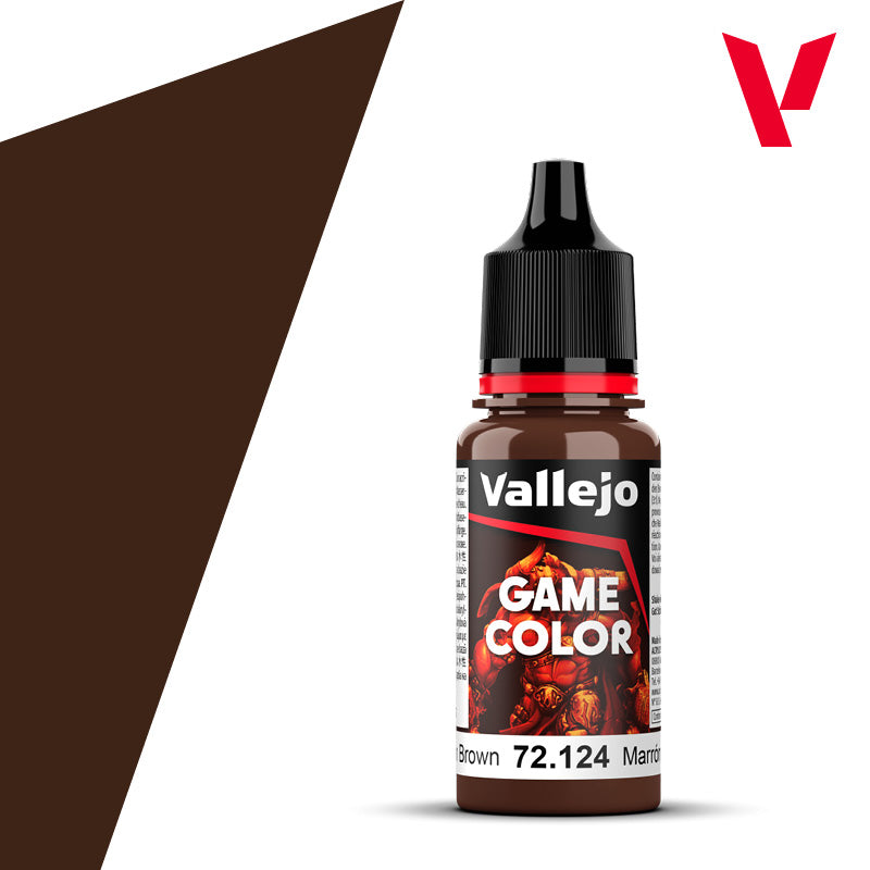 Pot de peinture Peinture Vallejo Game Color 72.124 Gorgon Brown - Brun Gorgone 18 ml