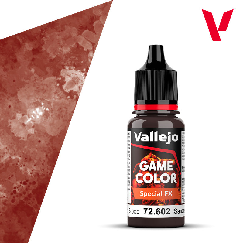 Pot de peinture Peinture Vallejo Game Color Special FX 72.602 Thick Blood - Sang Epais 18 ml