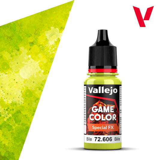 Pot de peinture Peinture Vallejo Game Color Special FX 72.606 Bile 18 ml