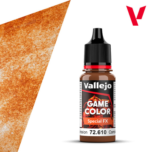 Pot de peinture Peinture Vallejo Game Color Special FX 72.610 Galvanic Corrosion - Corrosion Galvanique 18 ml