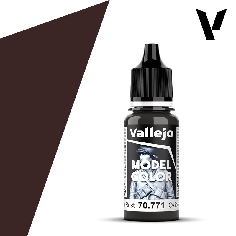 Pot de peinture Vallejo 70.771 Dark Rust - Rouille Foncée 18 ml