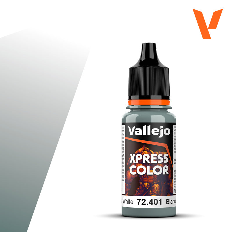 Pot de peinture Peinture Vallejo Xpress Color 72.401 Templar White - Blanc Templier 18 ml